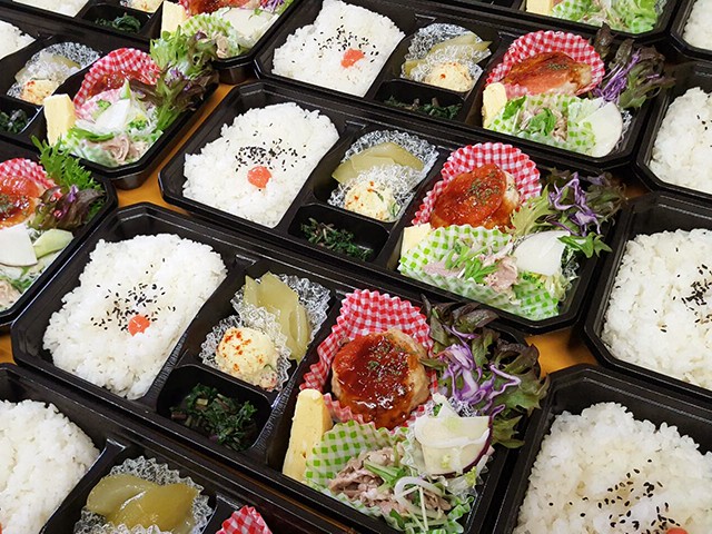 ビタミン豊富なお弁当です